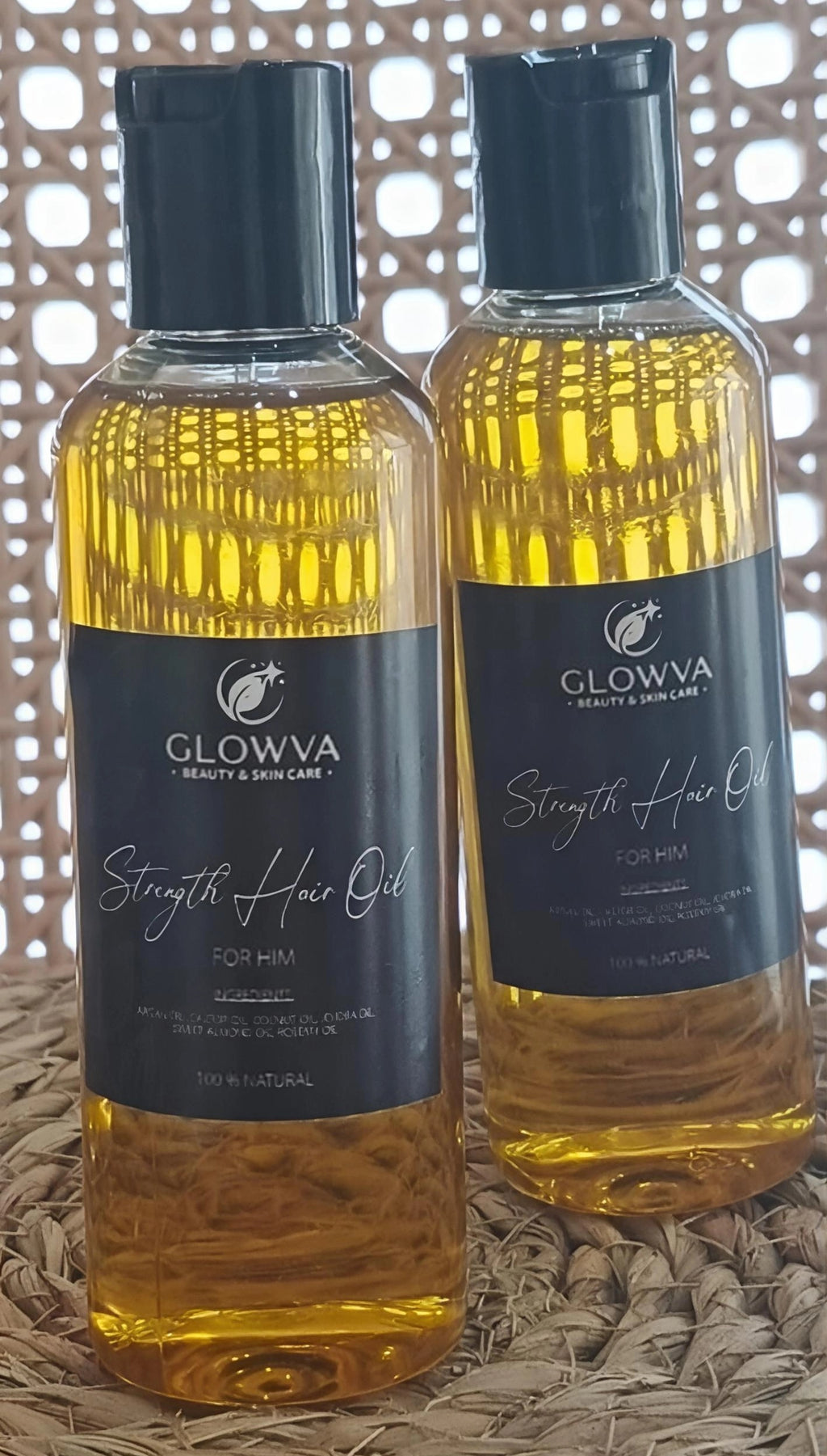 GLOWVA Strength Hair Oil – For Men (100 ml)