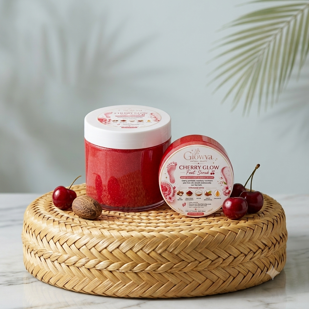 GLOWVA Cherry Glow Foot Scrub