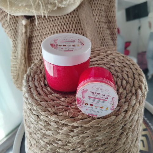 GLOWVA Cherry Glow Foot Scrub